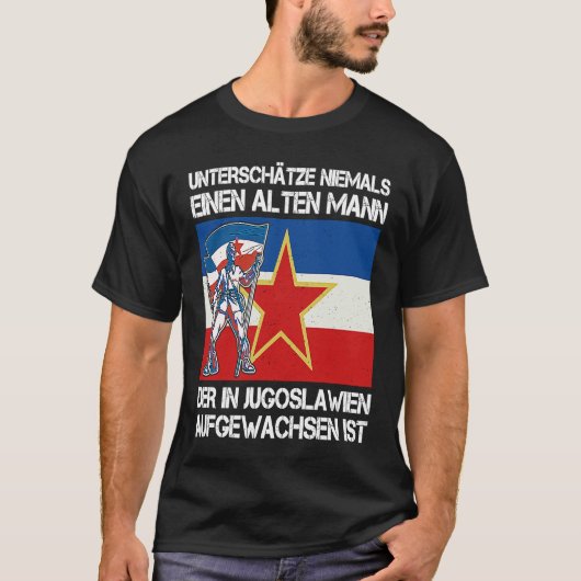 Jugoslavija Jugo Jebiga Tito Balkan SFRJ Jugoslavi Tシャツ (正面)