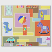 Juguetes de Colores ラッピングペーパー (フラット)