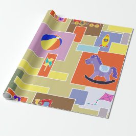 Juguetes de Colores ラッピングペーパー