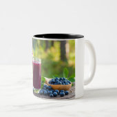 juice with straw ツートーンマグカップ (正面右)