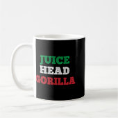 Juicehead Gorilla New Jersey Garden Nj Shore Itali コーヒーマグカップ (左)
