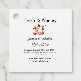 Juices & shakes restaurant business website social フェイバータグ