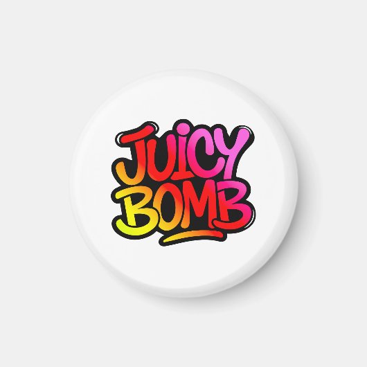 Juicy bomb マグネット (正面)