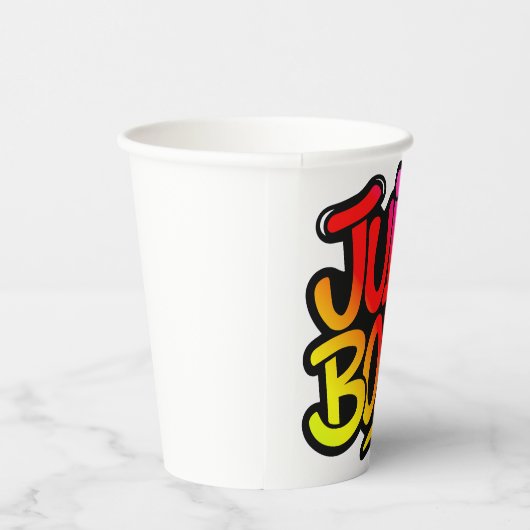 Juicy bomb  紙コップ (右)