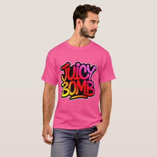 Juicy bomb  tシャツ (正面フル)