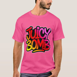 Juicy bomb tシャツ