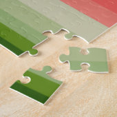 Juicy Delicious Ripe Watermelon With Seeds Design ジグソーパズル (側面)