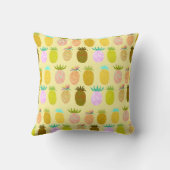 Juicy Pineapple Pattern クッション (裏面)