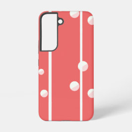 Juicy stripes and polka dots　ストライプスマートフォンケース samsung galaxy s22ケース