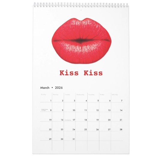 Juicyhues著水分が多くポップ・アートのなポップアートのカレンダー カレンダー (3月 2026)