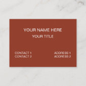 Jujube Fruit 名刺 (裏面)