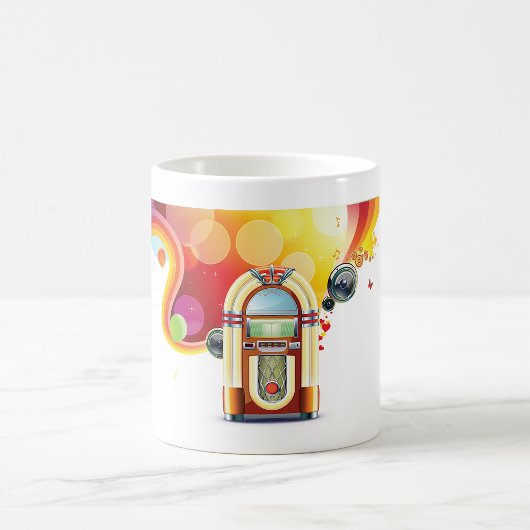 Juke Box Music Mug コーヒーマグカップ