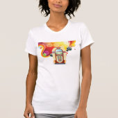 Juke Box Music Womens Tシャツ (正面)