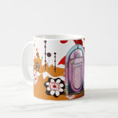 JukeBox コーヒーマグカップ (正面左)