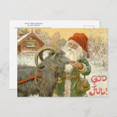 Jul Happy Christmas! by Jenny Nystrom ポストカード (正面/裏面)