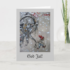 Julbocken (ユール（キリスト降誕祭）のヤギ)のための勉強1911年 シーズンカード