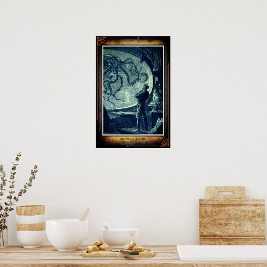 Jules Verne 20000リーグ海のポスター3 ポスター (キッチン)