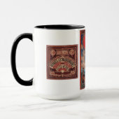 JULES VERNE "TWO COVERS" (1878 & 1898) マグカップ (左)