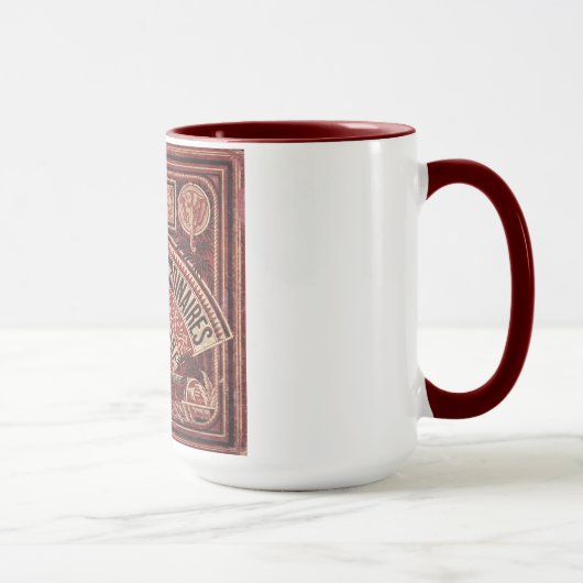 JULES VERNE "VOYAGES EXTRAORDINAIRES" (1878) マグカップ (右)