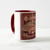 JULES VERNE "VOYAGES EXTRAORDINAIRES" (1878) マグカップ (正面左)