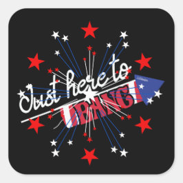 Juli花火おもしろいの4回目 スクエアシール