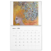 Juli Cady Ryan's Surreal Art Calendar 2025 カレンダー (3月 2026)