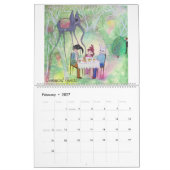 Juli Cady Ryan's Surreal Art Calendar 2025 カレンダー (2月 2027)