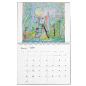 Juli Cady Ryan's Surreal Art Calendar 2025 カレンダー (1月 2027)
