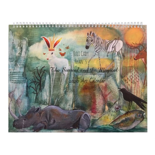 Juli Cady Ryan's Surreal Art Calendar 2025 カレンダー (カバー)