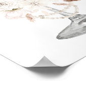 JULIAボホフローラパール&プロセッコブライダルシャワー ポスター (角)