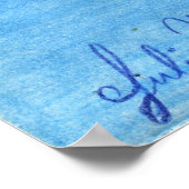 Julia HannaによるPalm Treeのポスター ポスター (角)