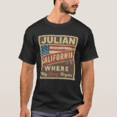 JULIAN, CAストーリーの始まりだ Tシャツ (正面)