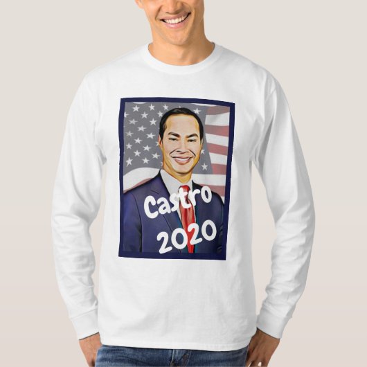 Julian Castro氏（2020年社長用） Tシャツ (正面)