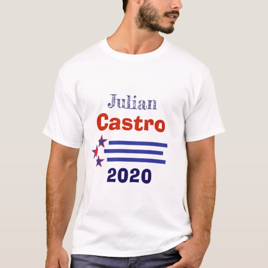 Julian Castro氏（2020年社長用） Tシャツ (正面)