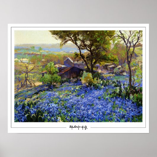 Julian Onderdonk Zeding Art Poster #12 ポスター (正面)
