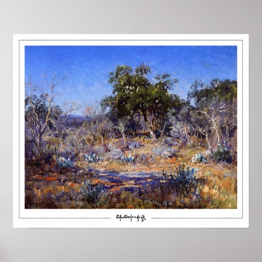 Julian Onderdonk Zeding Art Poster #18 ポスター (正面)