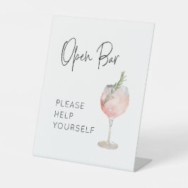 Julie_カスタムDrinksの署名 台座サイン