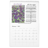 Julie Wynn Art Calendar カレンダー (2月 2027)