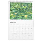 Julie Wynn Art Calendar カレンダー (3月 2026)