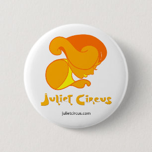 Julietのサーカス-クラシックなロゴ 缶バッジ