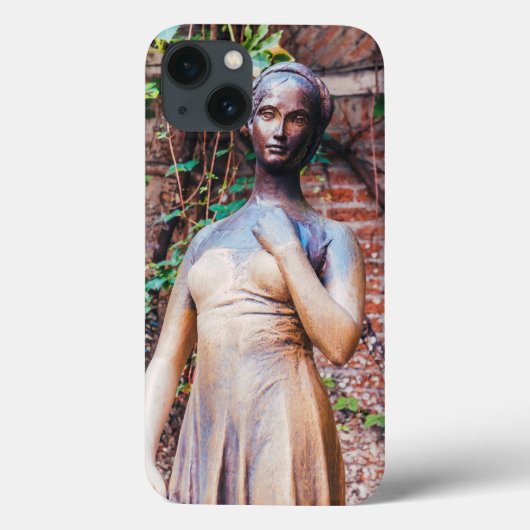 Julietの彫像、ベロナ、イタリア Case-Mate iPhoneケース (裏面)