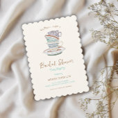 JULIETティーセットパーティーブライダルシャワー 招待状