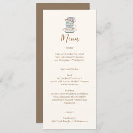 JULIETティーセットパーティー メニュー