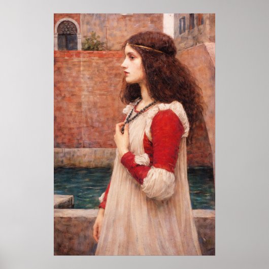 Juliet by John William Waterhouse ポスター (正面)
