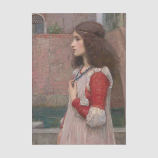 Juliet by John William Waterhouse 薄葉紙 (正面)
