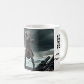 Juliet Rebko .2マグカップ， 11オズ コーヒーマグカップ (正面右)