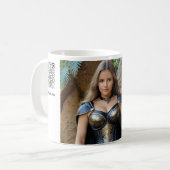 Juliet Rebko .2マグカップ， 11オズ コーヒーマグカップ (正面左)