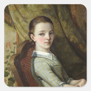 Juliette Courbet 1844年 スクエアシール