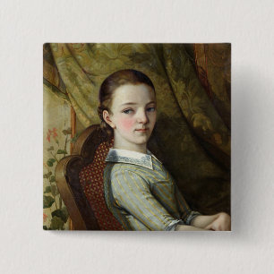 Juliette Courbet 1844年 缶バッジ