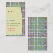 Juli's Tiles名刺 名刺 (正面/裏面)